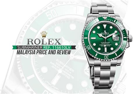 rolex submariner price malaysia 2017|Rolex Submariner steel price.